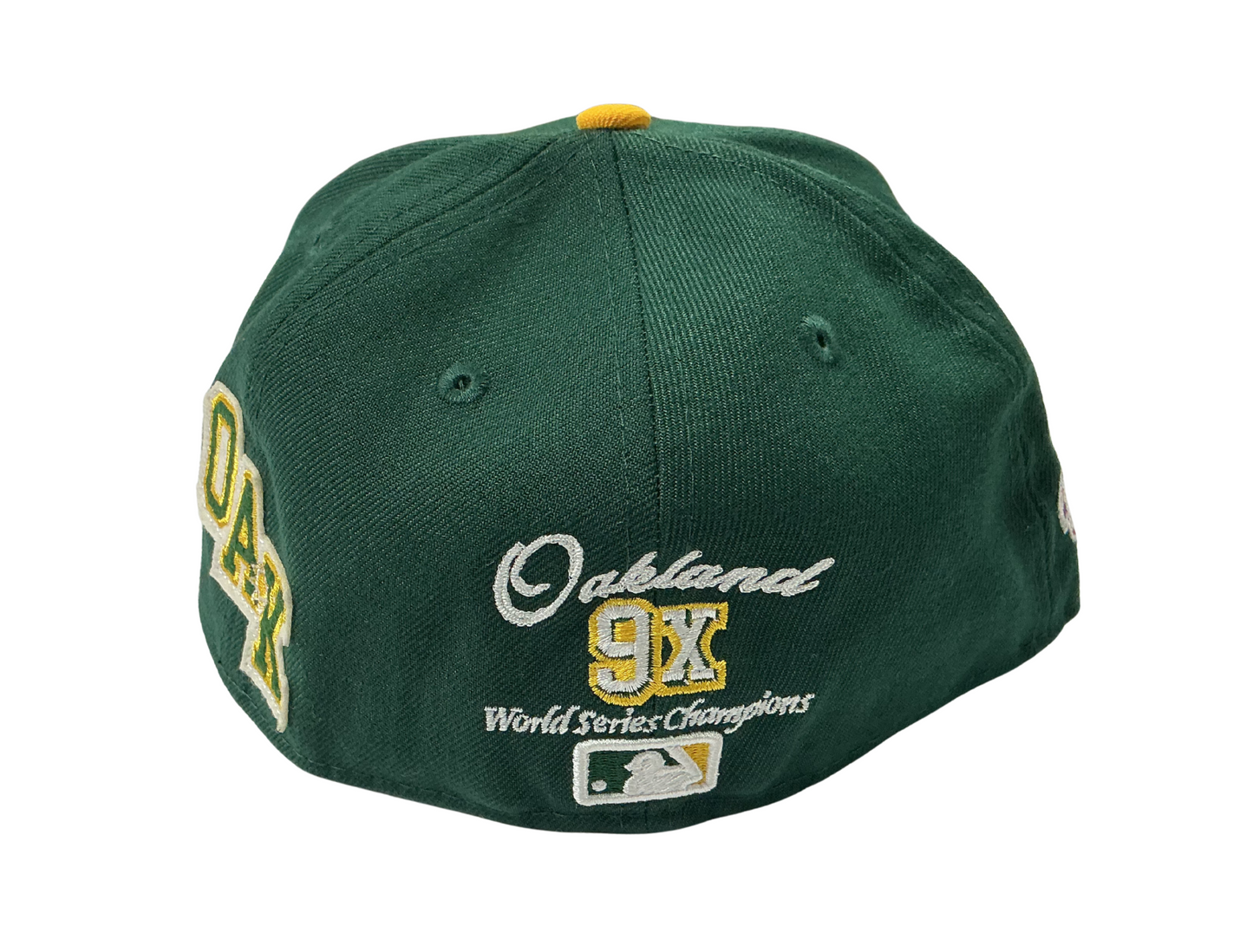Athletic A's World Series Side Patch Two Tone New Era 59FIFTY Fitted Hat