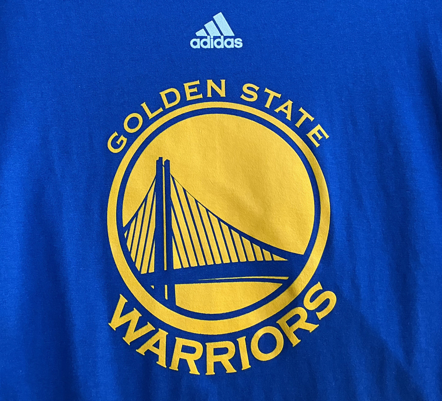 Golden State Warriors NBA Adidas Blue Youth T-Shirt