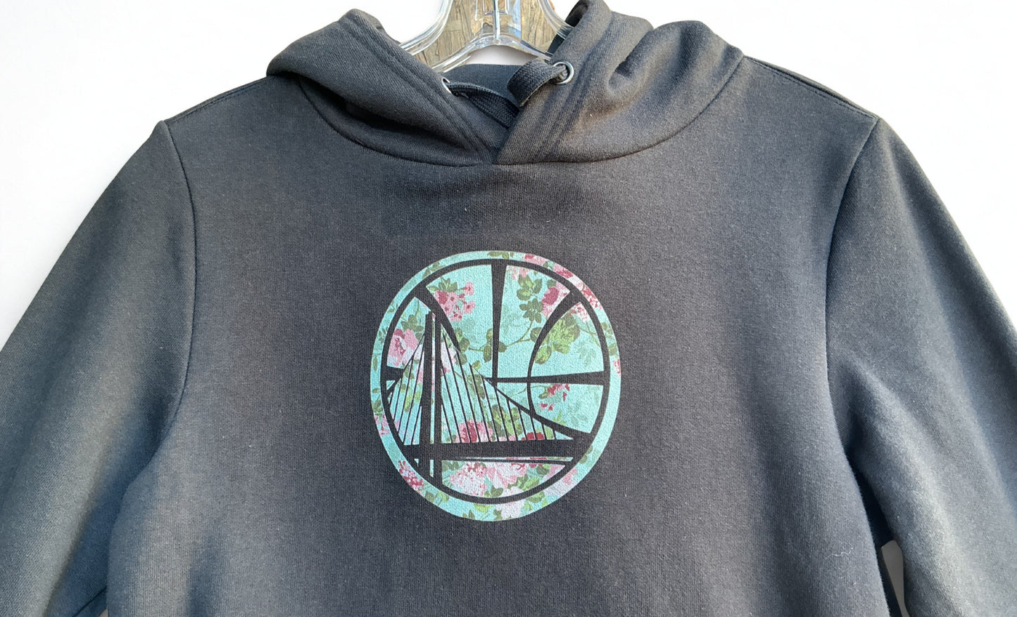 Golden State Warriors NBA Fanatics Floral Cotton Women's Hoodie