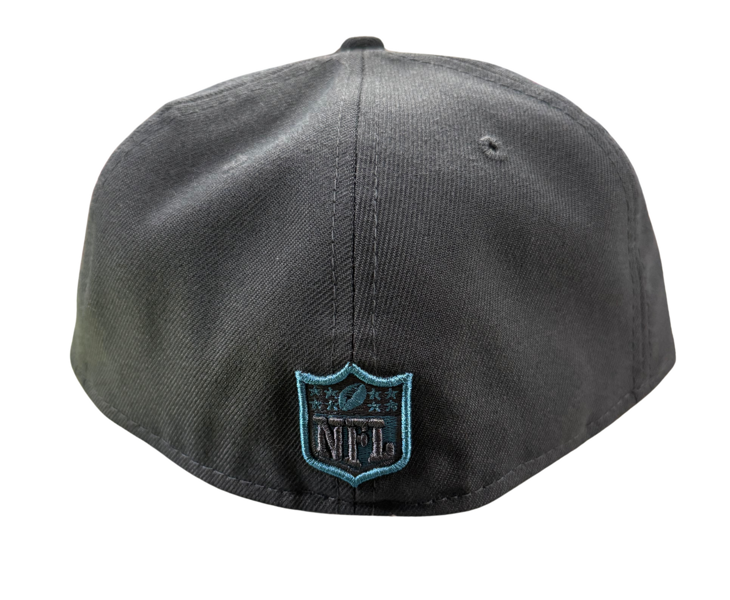 Las Vegas Raiders New Era Graphite Multi Color 59Fifty Fitted Hat