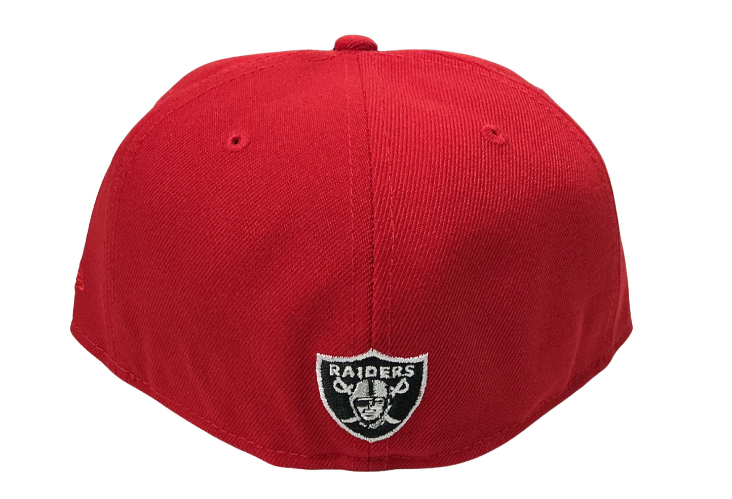 Las Vegas Raiders New Era NFL 59Fifty Black Lettering Fitted Hat