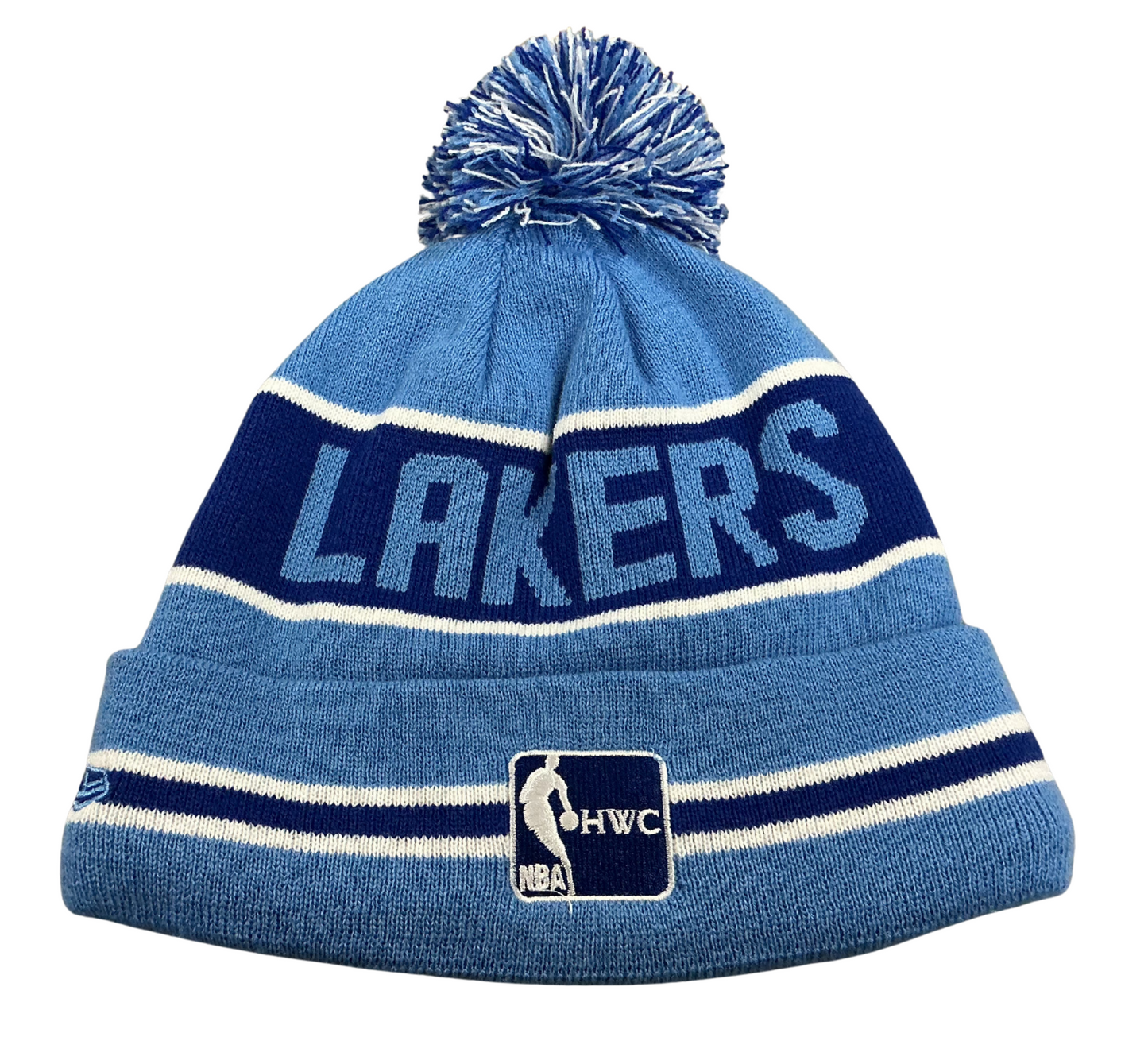 New Era Los Angeles Lakers Woven Coach Knit Beanie