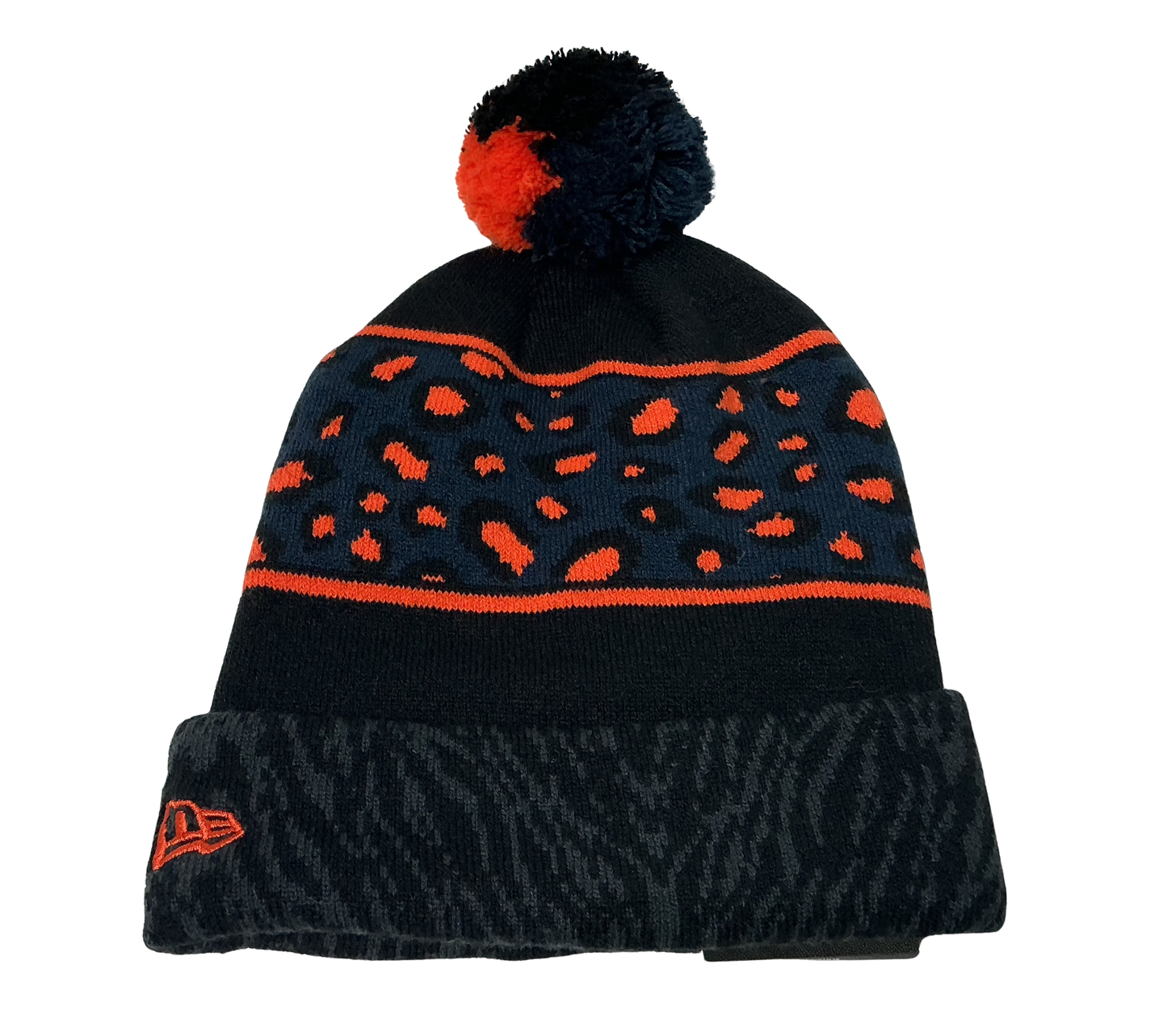 New Era Polar Prints NFL Denver Broncos Pom Beanie