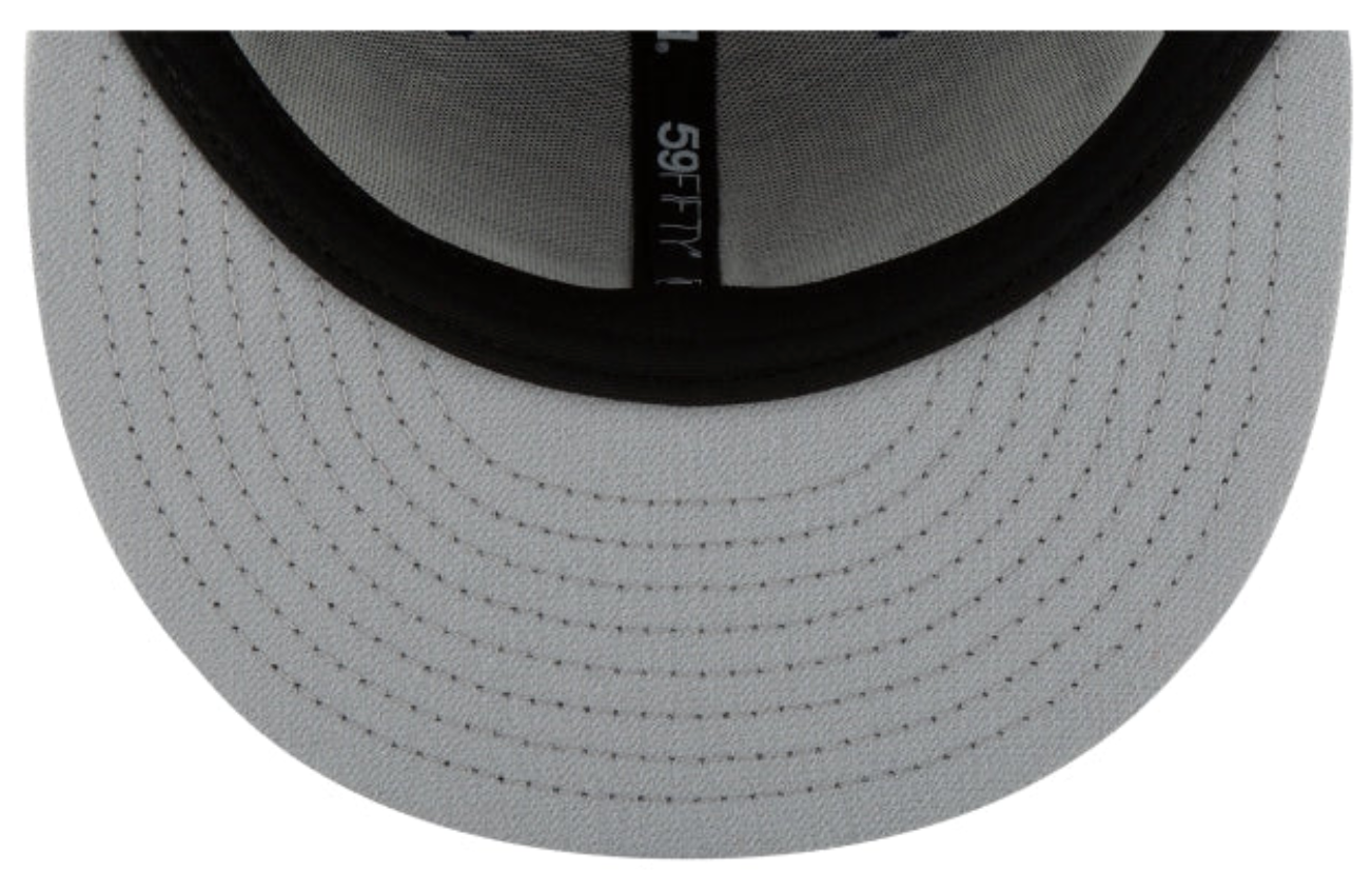New York Yankees Storm Gray Basic 59FIFTY Fitted Hat
