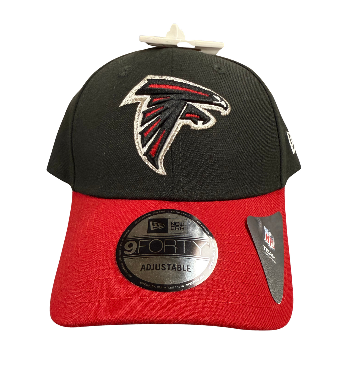 Atlanta Falcons New Era Black/Red The League Two-Tone 9FORTY Adjustable Hat