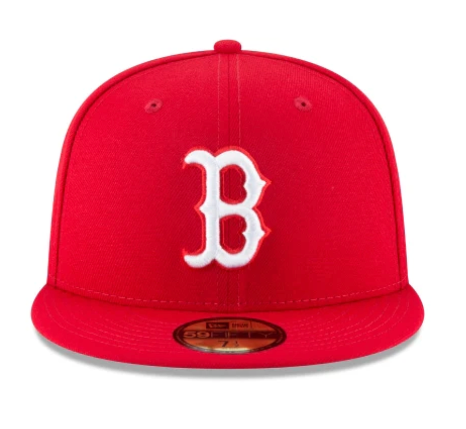 Boston Red Sox Scarlet Basic 59FIFTY Fitted Hat