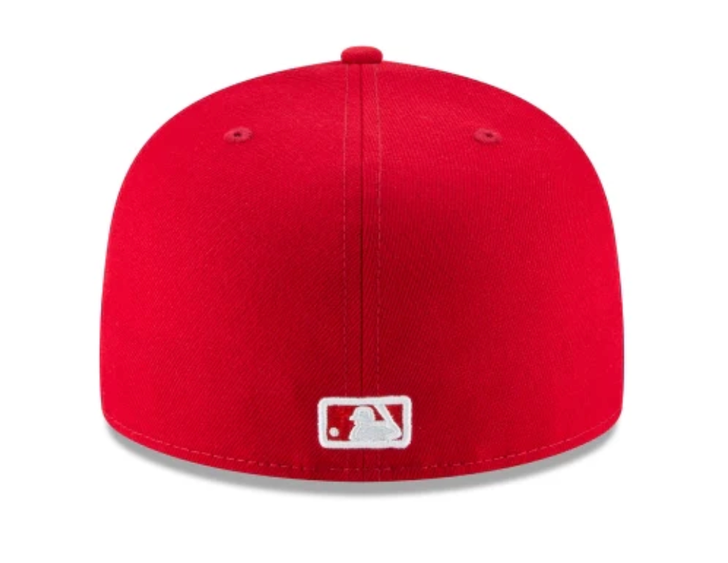Boston Red Sox Scarlet Basic 59FIFTY Fitted Hat