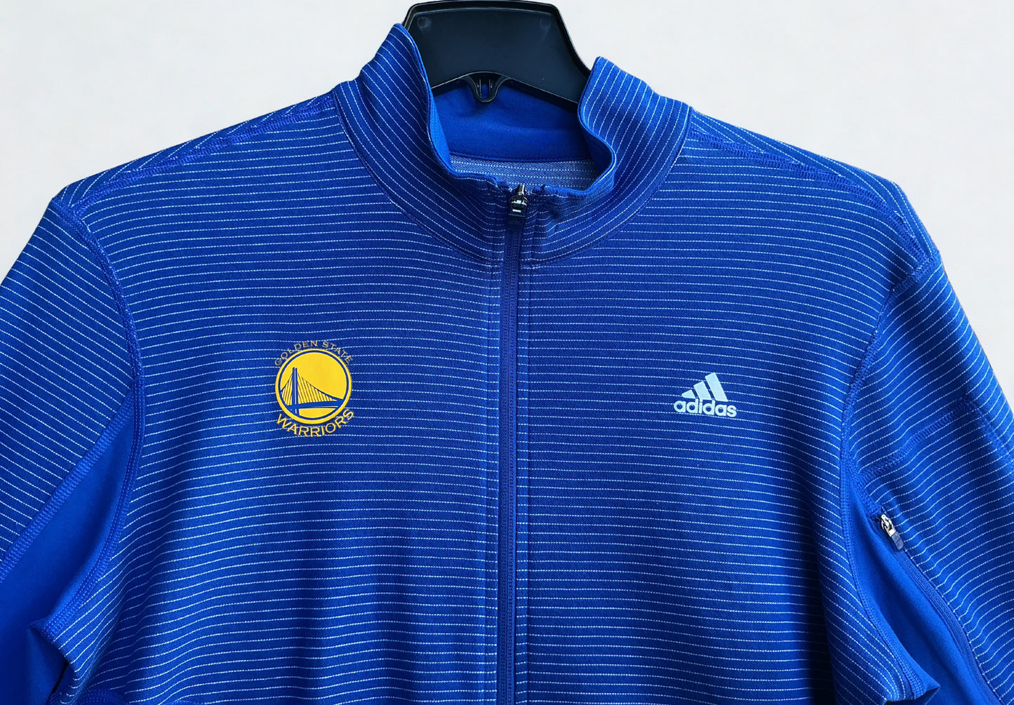 Golden State Warriors Adidas Climalite Sleeve Pocket Women's Jacket