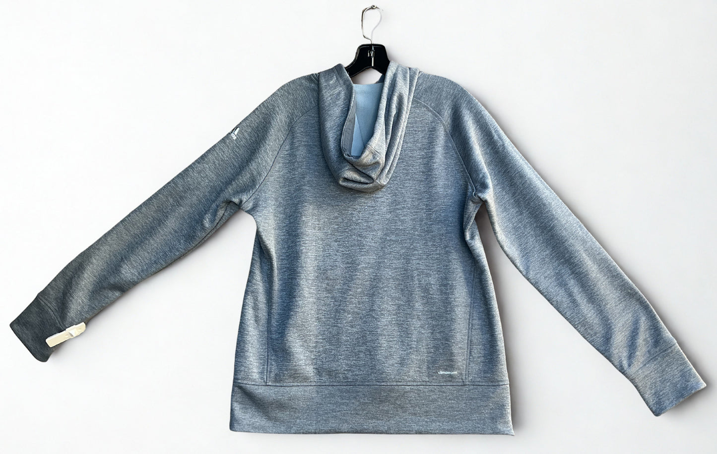 Golden State Warriors Adidas Climawarm Grey Women's Hoodie