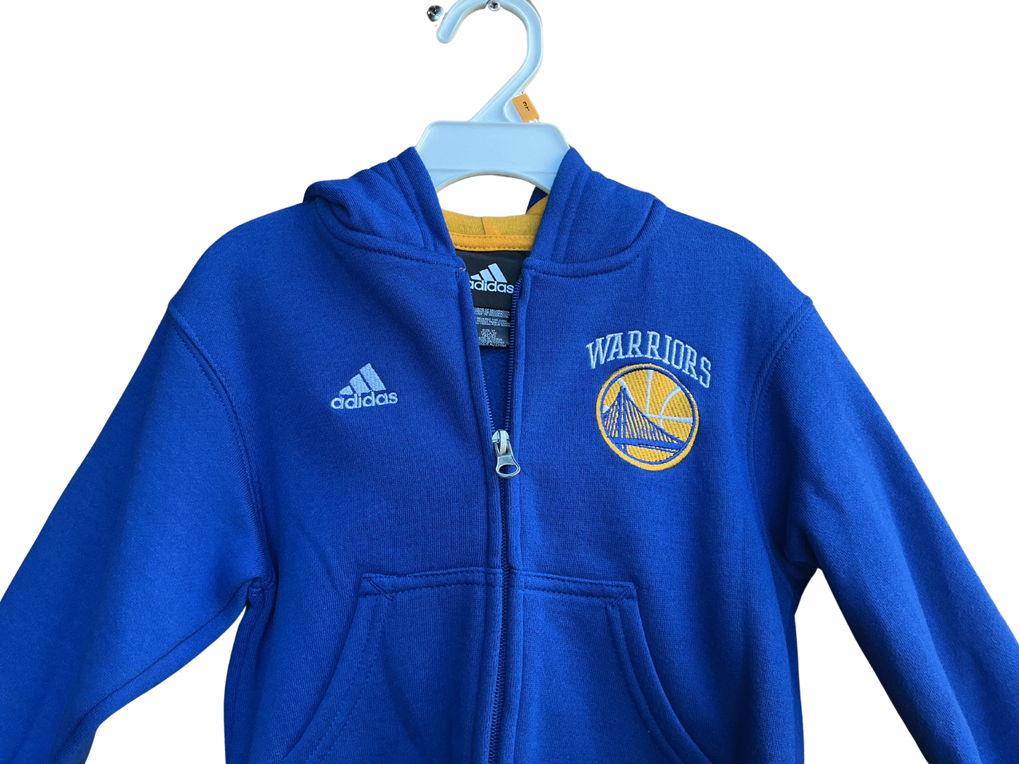 Golden State Warriors Adidas Toddler Zip-Up Jacket