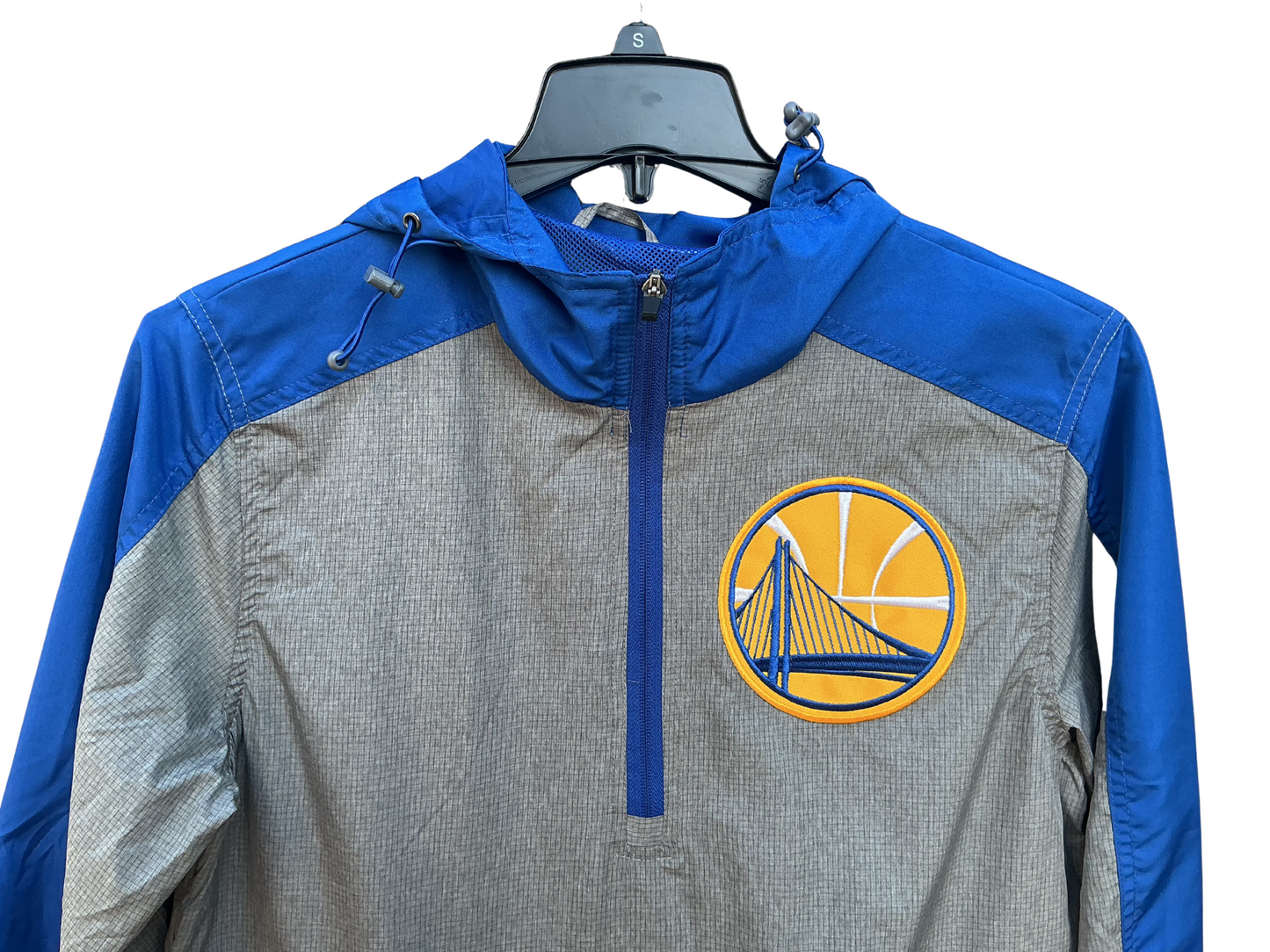 Golden State Warriors Half Zip Windbreaker