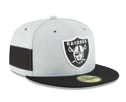 Las Vegas Raiders Sideline Two Tone New Era 59FIFTY Fitted Hat