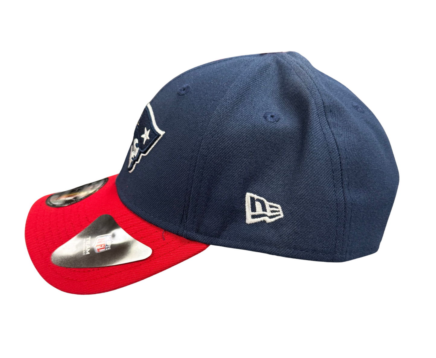 New England Patriots Navy/Red NFL New Era 9Forty Adjustable Hat