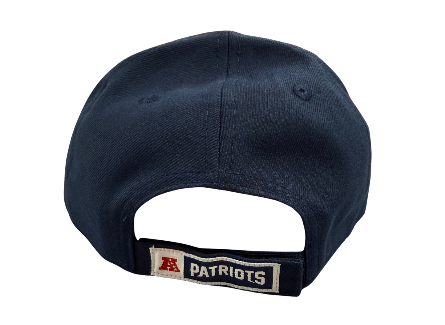 New England Patriots Navy/Red NFL New Era 9Forty Adjustable Hat