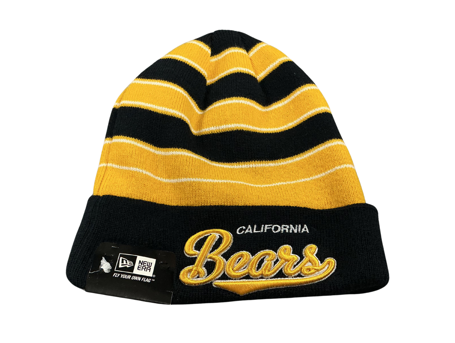 New Era Cal Bears Stripe Cuffed Beanie