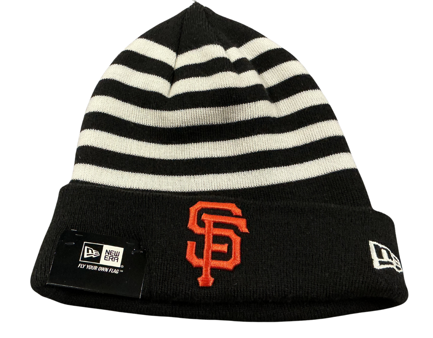 New Era MLB SF Giants Stripe Knit Beanie