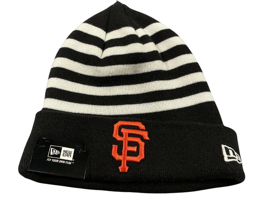 New Era MLB SF Giants Stripe Knit Beanie