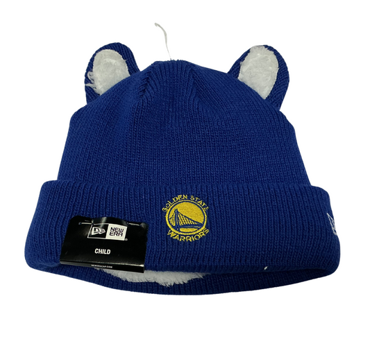 New Era Toddler's Cozy Cutie Golden State Warriors Beanie