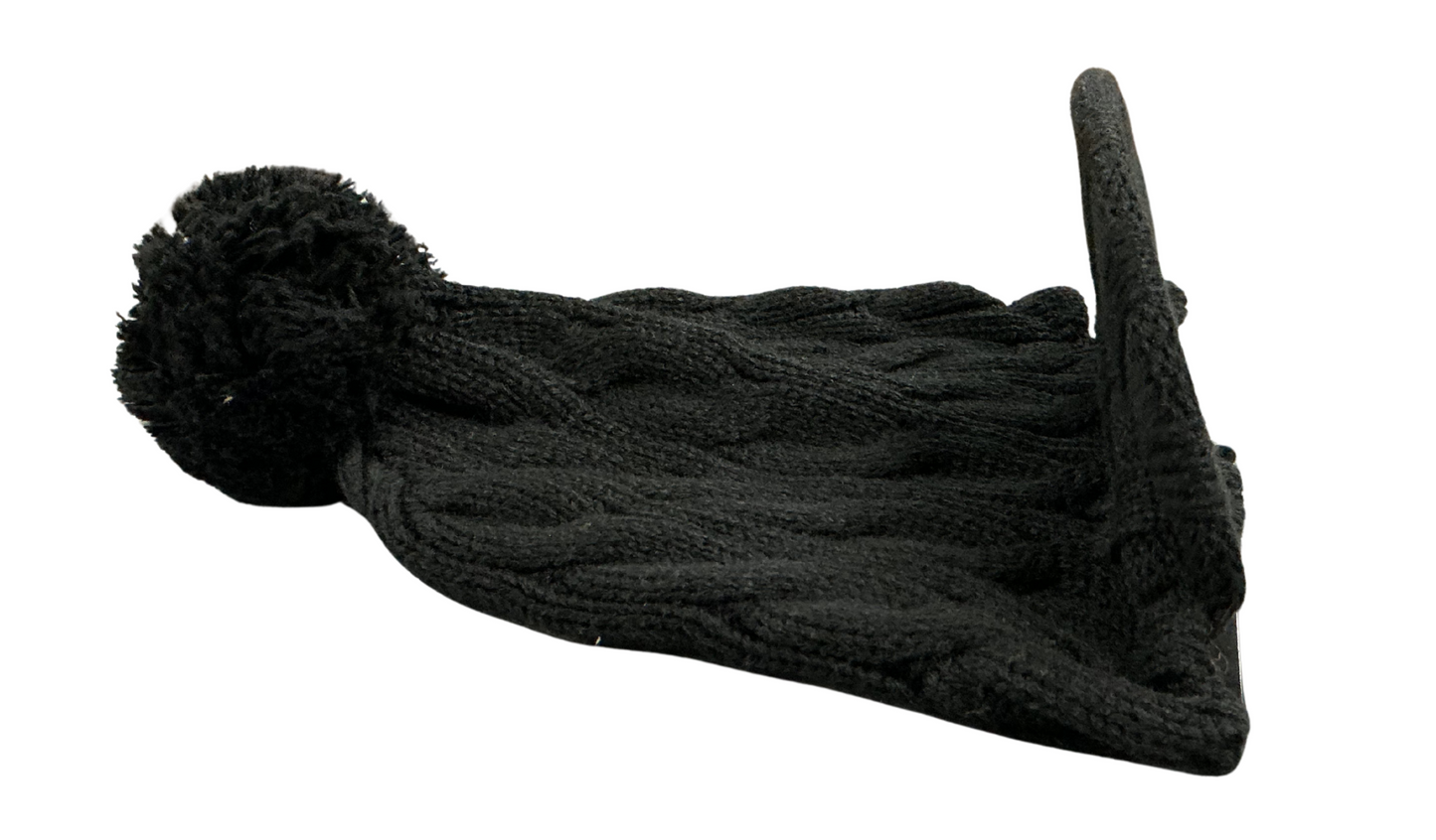 New Era Women's MLB SF Giants Visor Knit Beanie w/ Pom