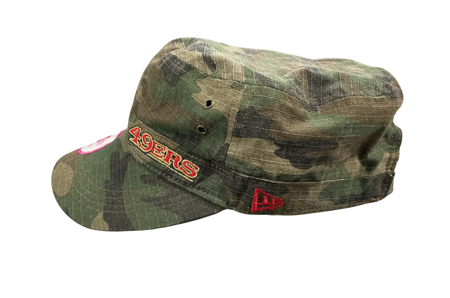 New Era Women's SF 49ers Camo Military Style Cap
