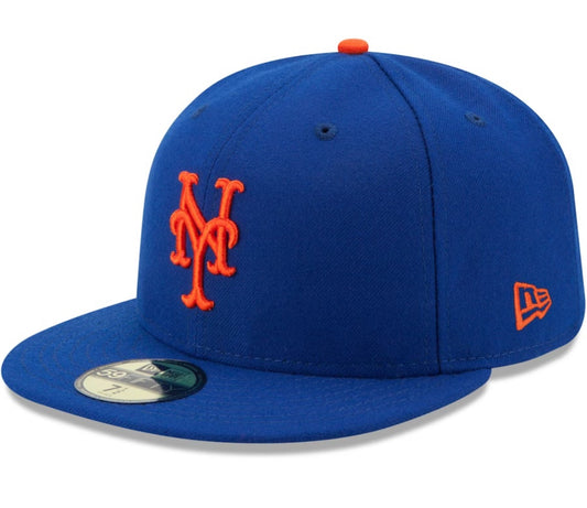 New York Mets Men's New Era Royal Authentic Collection On Field 59FIFTY Fitted Hat