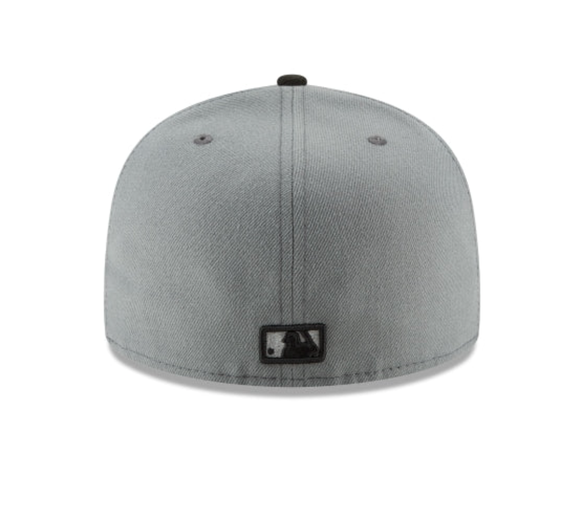 New York Yankees Storm Gray Basic 59FIFTY Fitted Hat