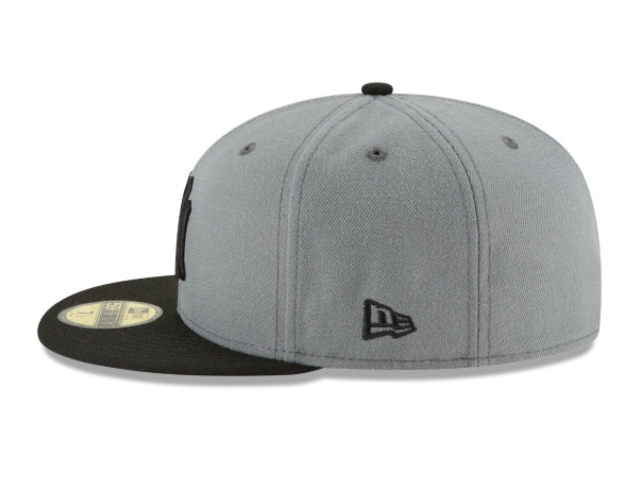 New York Yankees Storm Gray Basic 59FIFTY Fitted Hat