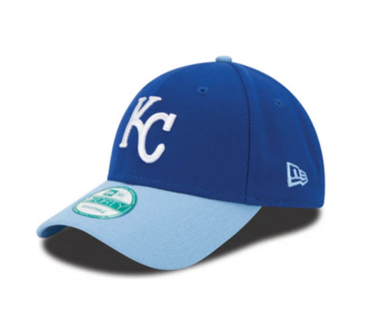 Kansas City Royals New Era Blue Two Tone The League 9Forty Adjustable Hat
