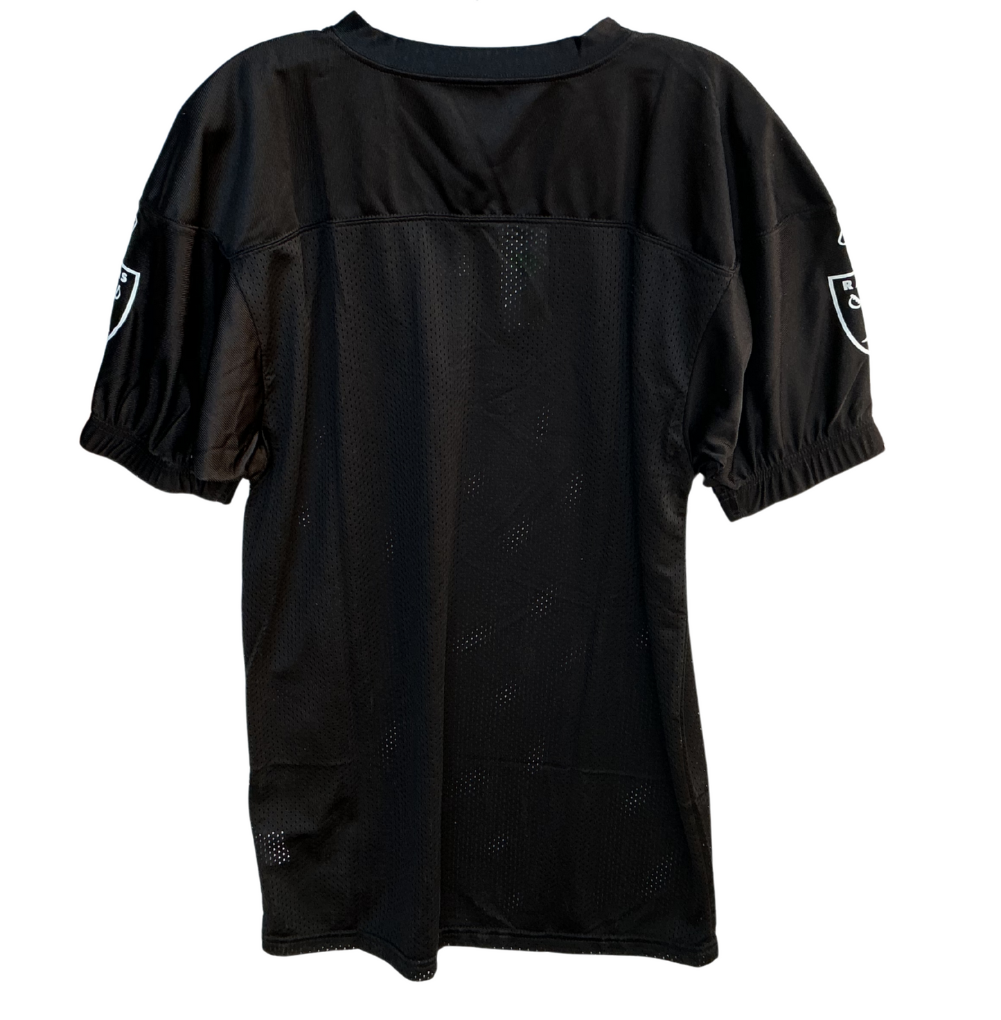 Oakland Raiders Short Sleeve Mesh Jersey Reebok Women's Top