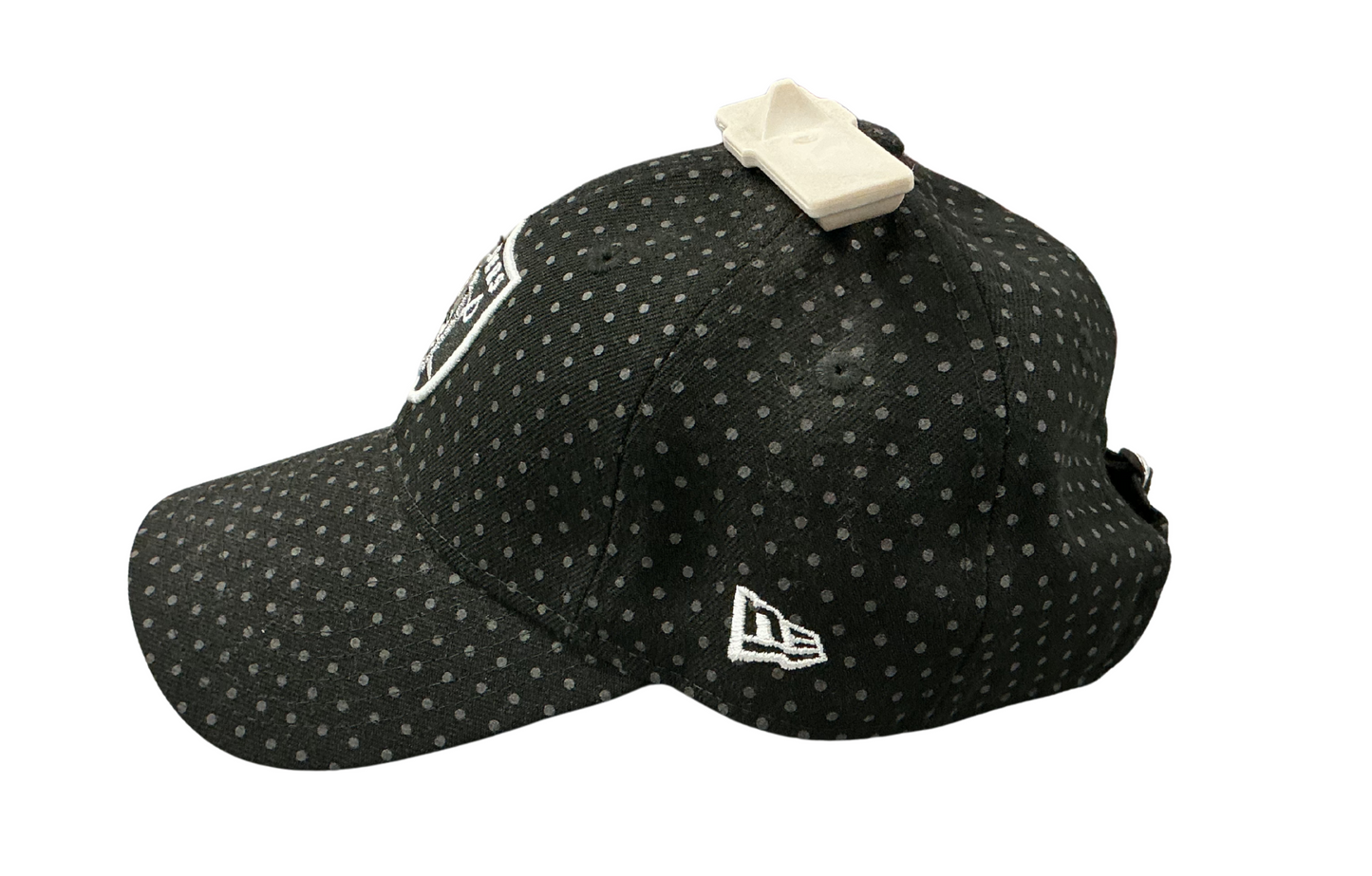 Raiders Dotted NFL New Era 9TWENTY Women's Adjustable