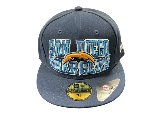 San Diego NFL New Era 59Fifty Fitted Navy Blue Hat