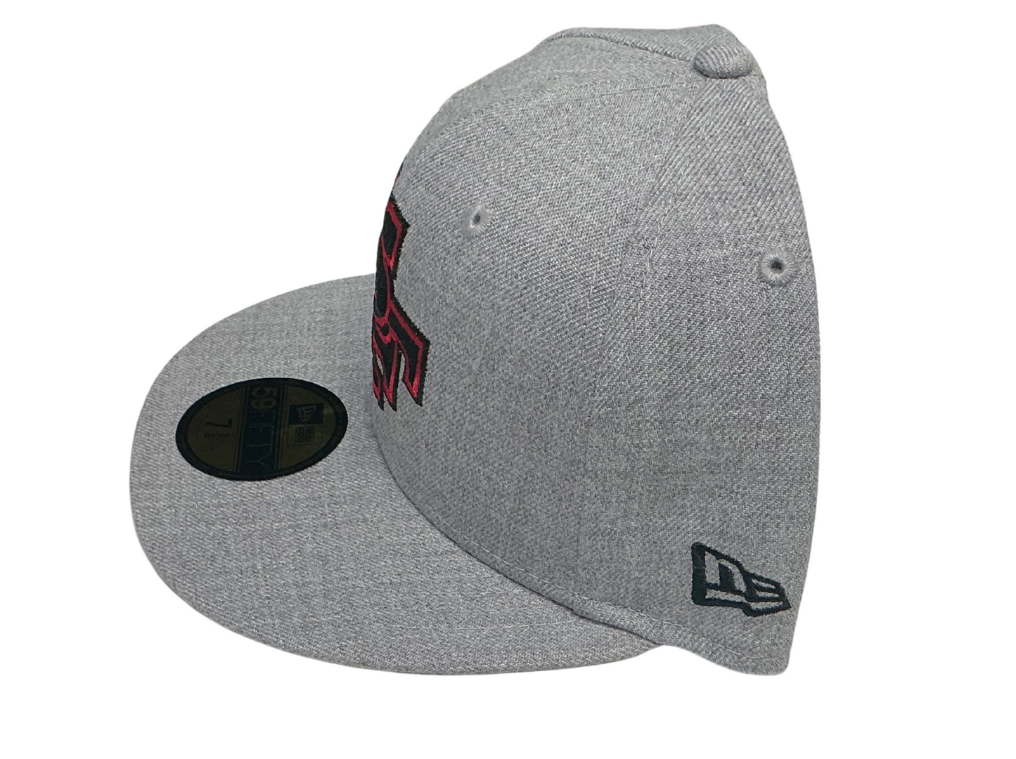 San Francisco 49ers NFL New Era Light Grey Fabric 59Fifty Fitted Hat