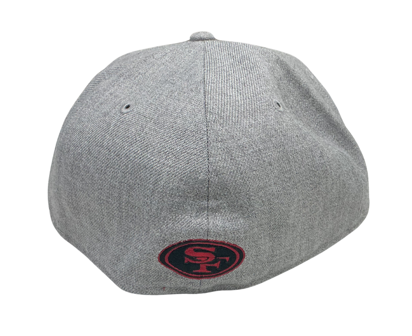 San Francisco 49ers NFL New Era Light Grey Fabric 59Fifty Fitted Hat