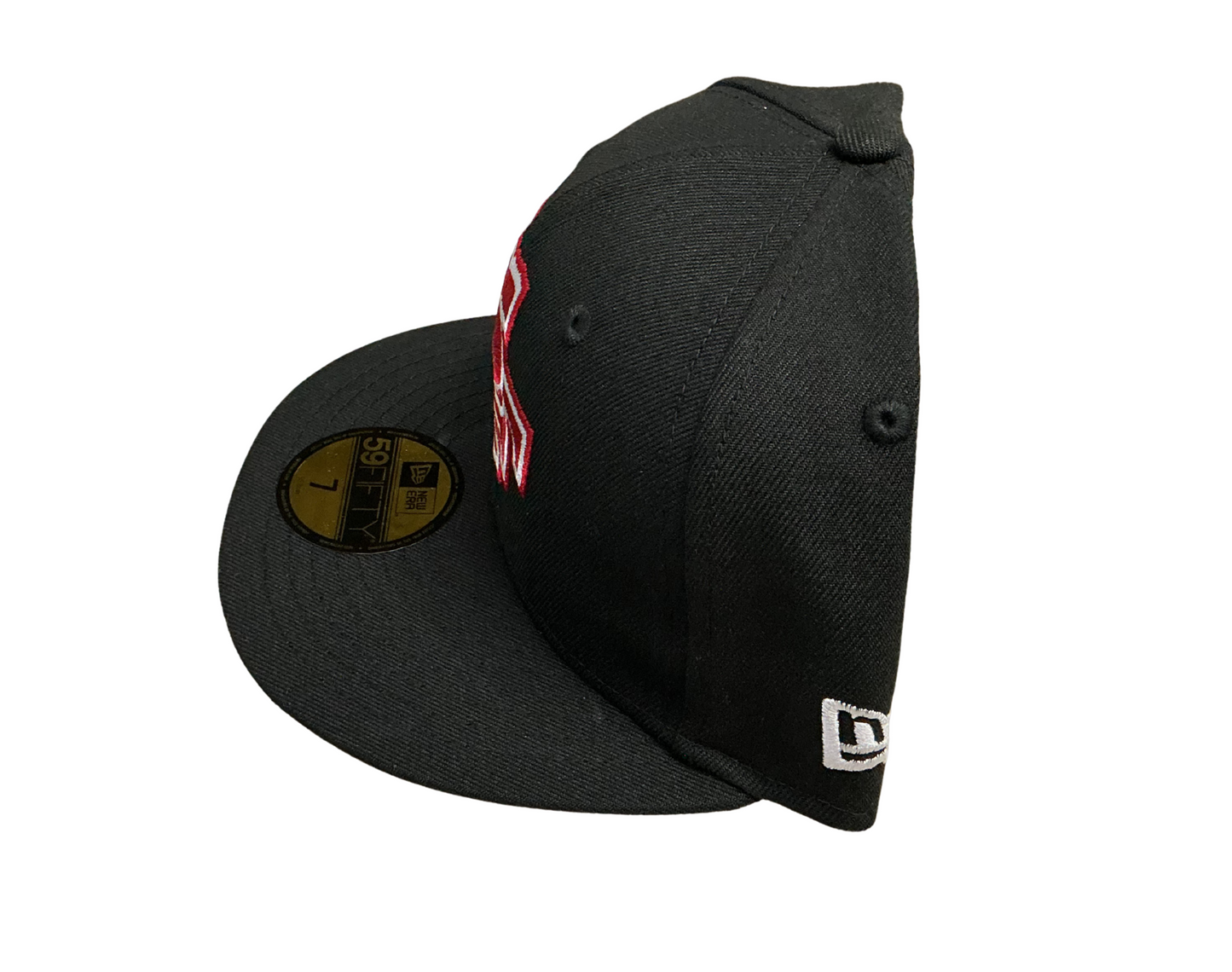 San Francisco 49ers NFL New Era Red Stitched 59Fifty Fitted Hat