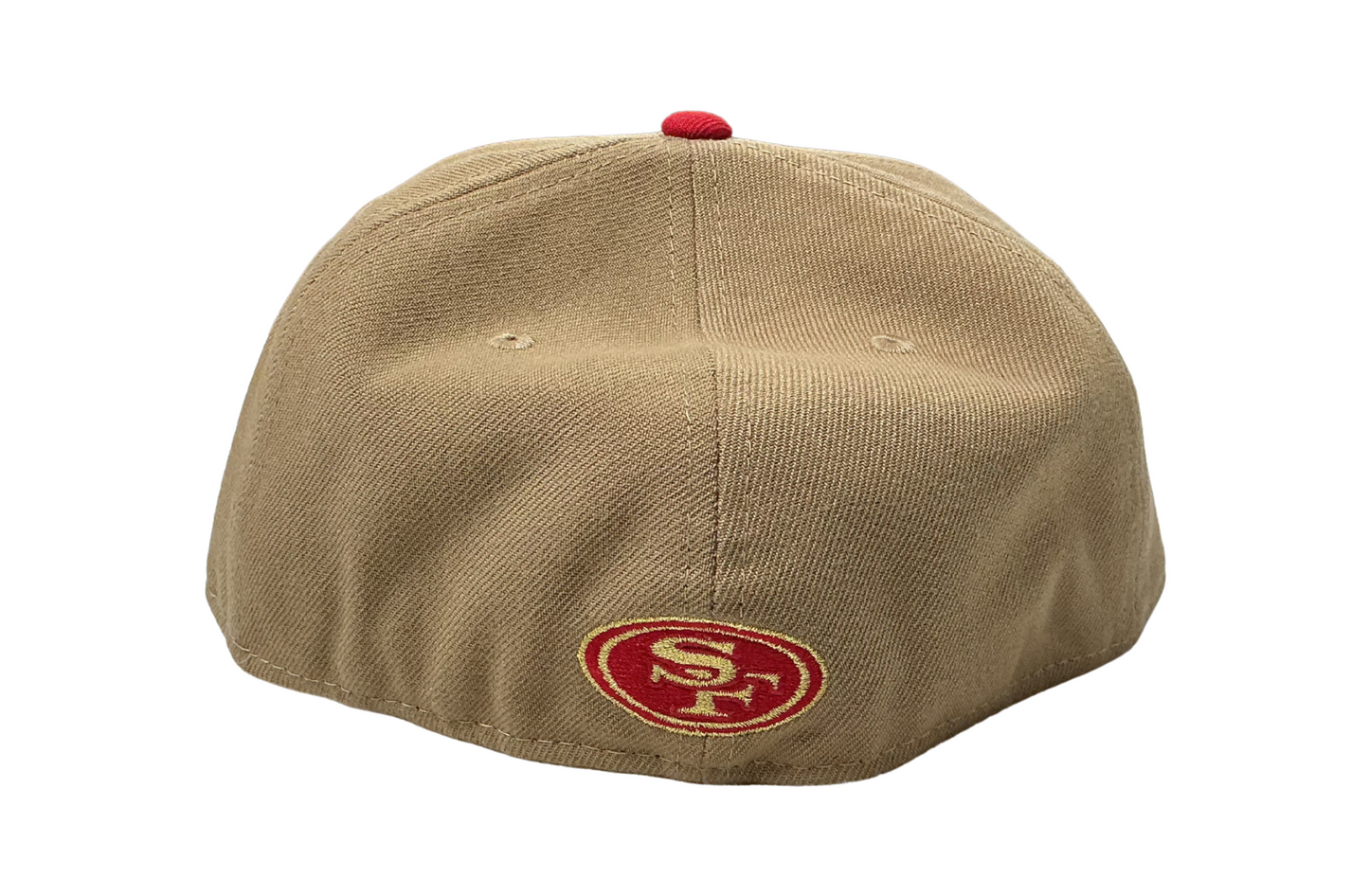 San Francisco 49ers NFL New Era Red/Gold Stitched 59Fifty Fitted Hat
