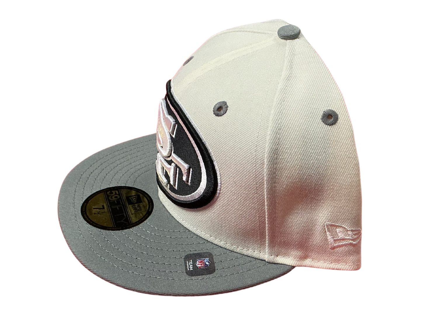 San Francisco 49ers New Era 59Fifty Cream/Grey Fitted Hat