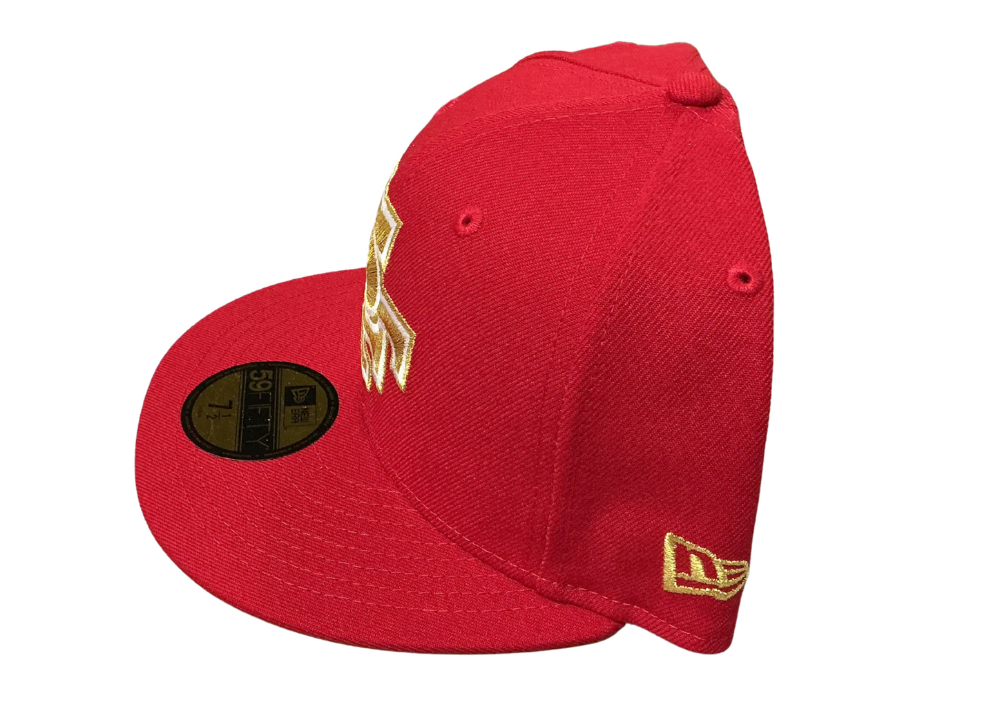 San Francisco 49ers New Era Gold Stitched 59FIFTY Fitted Hat