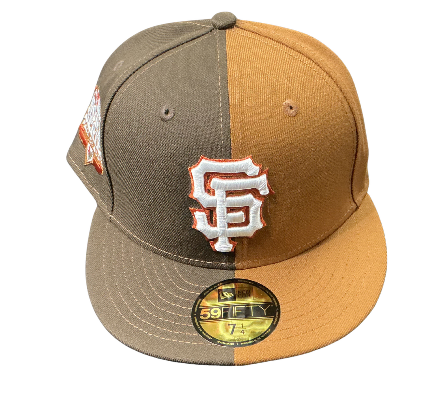 San Francisco Giants 2012 World Series Walnut Peanut Split New Era 59Fifty Fitted Hat