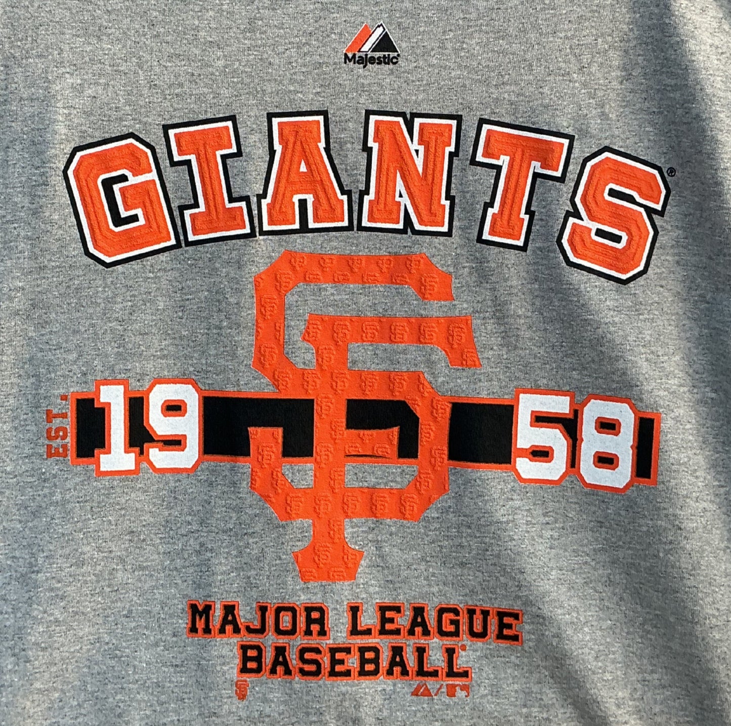 San Francisco Giants Baseball EST 1958 Major League Baseball Majestic T-Shirt