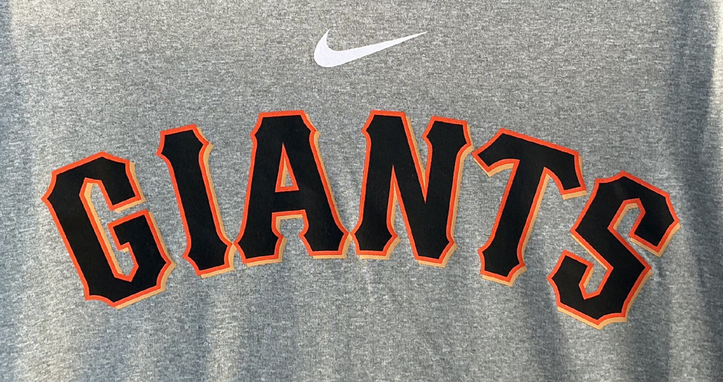 San Francisco Giants Baseball Grey Dri-Fit Nike T-Shirt