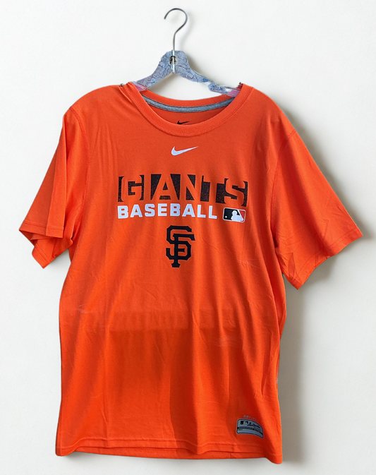 San Francisco Giants Baseball Orange Nike Dri-Fit T-Shirt
