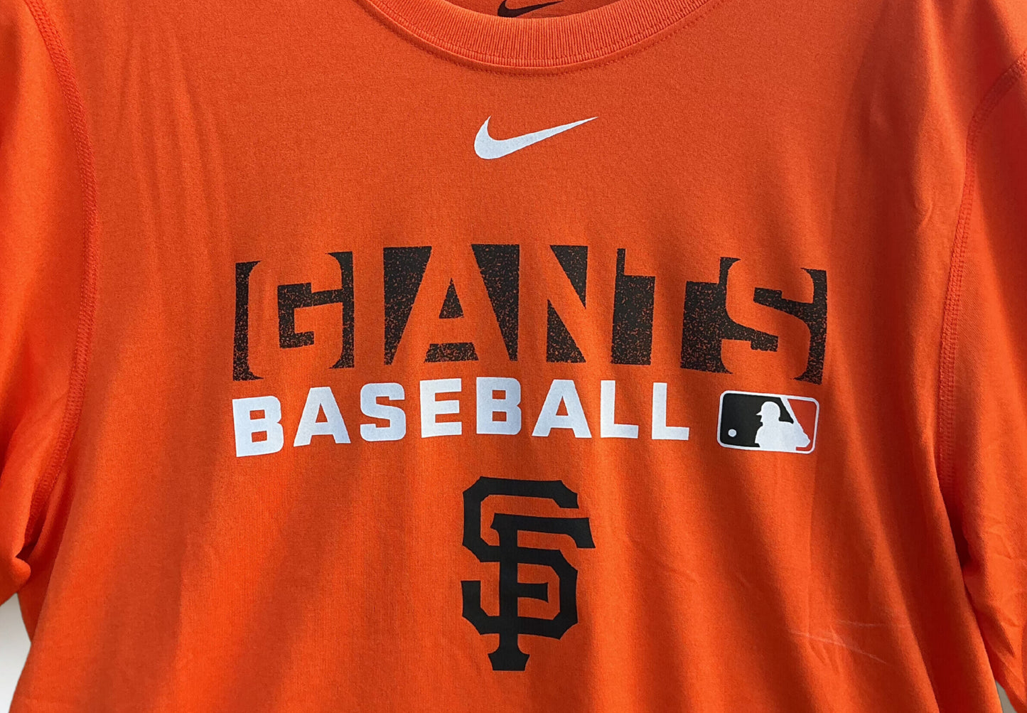 San Francisco Giants Baseball Orange Nike Dri-Fit T-Shirt