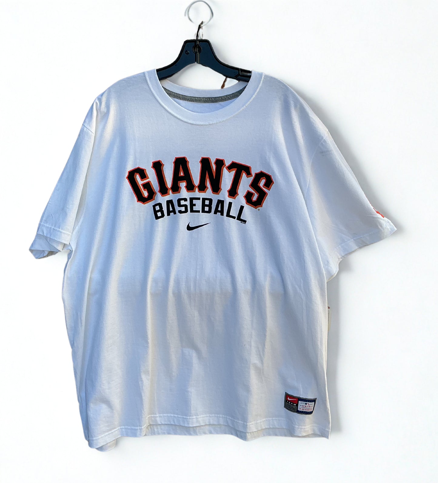 San Francisco Giants Baseball White Regular Fit Nike T-Shirt