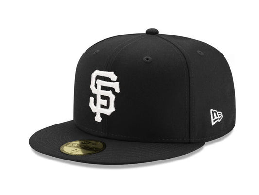 San Francisco Giants New Era Black 59Fifty Fitted
