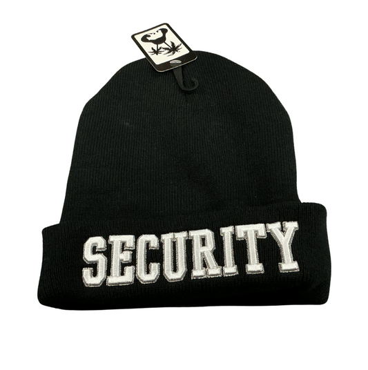 Security Embroidered Cuffed Beanie