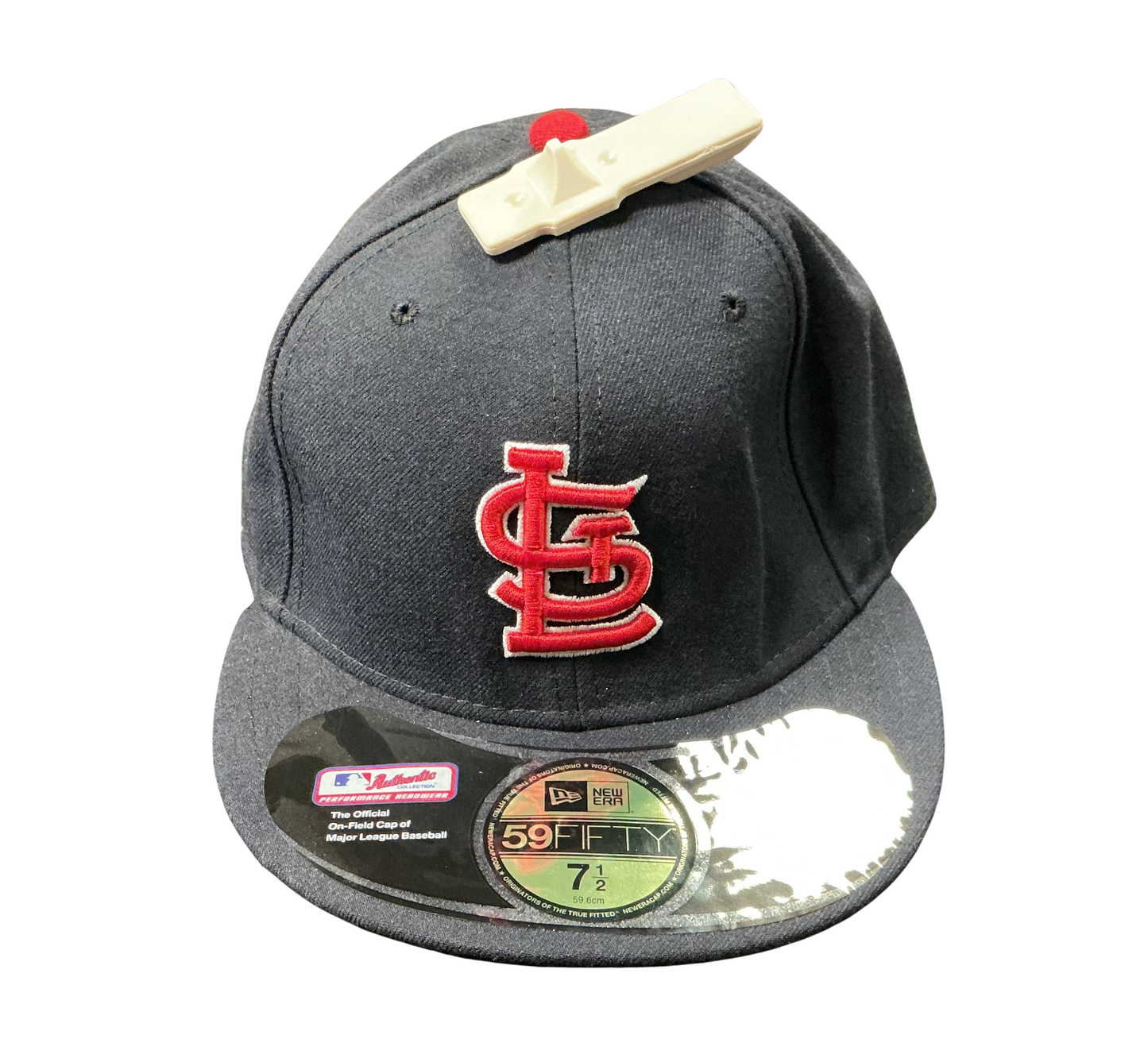 St. Louis Cardinals New Era Navy Alternate Authentic Collection On-Field 59FIFTY Fitted Hat